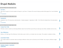 Tablet Screenshot of endrupalmodules.blogspot.com
