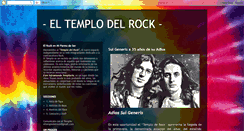 Desktop Screenshot of eltemplorock.blogspot.com