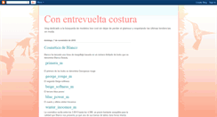 Desktop Screenshot of entrevueltacostura.blogspot.com