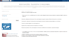 Desktop Screenshot of educacioncontalento.blogspot.com