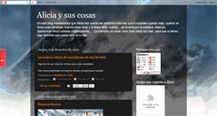 Desktop Screenshot of alicia-es-asi.blogspot.com