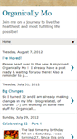 Mobile Screenshot of organicallymo.blogspot.com