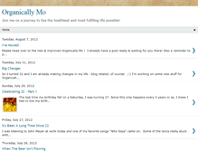 Tablet Screenshot of organicallymo.blogspot.com