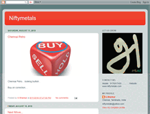 Tablet Screenshot of niftymetals.blogspot.com