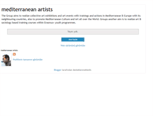 Tablet Screenshot of mediterraneanartists.blogspot.com