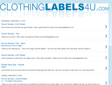 Tablet Screenshot of clothinglabels4u.blogspot.com