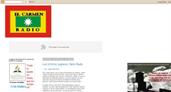 Desktop Screenshot of micarmendebolivar.blogspot.com