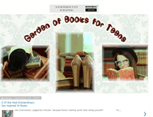 Tablet Screenshot of booksforteensreviews.blogspot.com