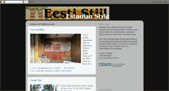 Desktop Screenshot of estiil.blogspot.com