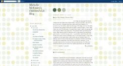 Desktop Screenshot of michellemckinley.blogspot.com