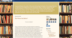 Desktop Screenshot of liberatingchristianity.blogspot.com