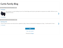 Tablet Screenshot of megan-curtisfamilyblog.blogspot.com