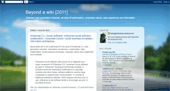 Desktop Screenshot of beyondawiki.blogspot.com