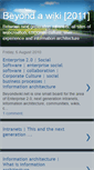 Mobile Screenshot of beyondawiki.blogspot.com