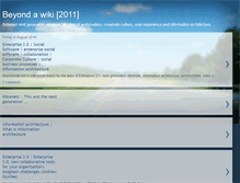 Tablet Screenshot of beyondawiki.blogspot.com