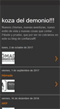 Mobile Screenshot of kozadeldemonio.blogspot.com