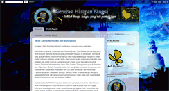 Desktop Screenshot of generasi-harapan-bangsa.blogspot.com