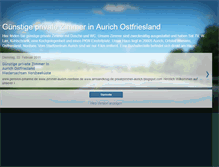 Tablet Screenshot of privatzimmer-aurich.blogspot.com