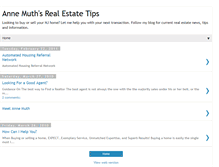 Tablet Screenshot of annemuth.blogspot.com
