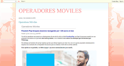 Desktop Screenshot of operadoresmoviles-operadoresmoviles.blogspot.com