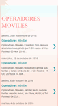 Mobile Screenshot of operadoresmoviles-operadoresmoviles.blogspot.com