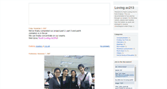 Desktop Screenshot of lovingac213.blogspot.com
