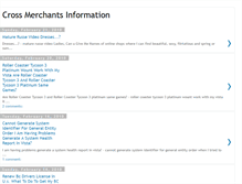 Tablet Screenshot of cro-merchant-informatio.blogspot.com