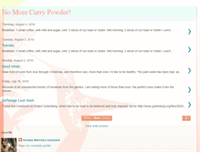 Tablet Screenshot of nomorecurry.blogspot.com