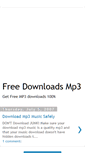 Mobile Screenshot of downloadmp3musicsafely.blogspot.com