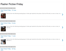 Tablet Screenshot of flasherfictionfriday.blogspot.com