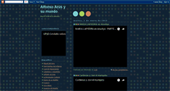 Desktop Screenshot of alfonsoarusysumundo.blogspot.com