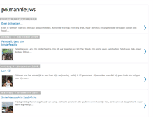 Tablet Screenshot of polmannieuws.blogspot.com