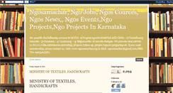 Desktop Screenshot of ngoprojectsinkarnataka.blogspot.com