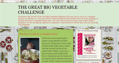 Desktop Screenshot of greatbigvegchallenge.blogspot.com