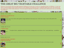 Tablet Screenshot of greatbigvegchallenge.blogspot.com