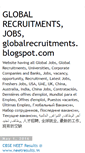 Mobile Screenshot of globalrecruitments.blogspot.com