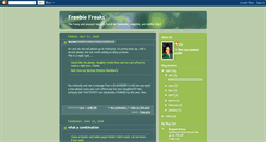Desktop Screenshot of freebiefreaks.blogspot.com