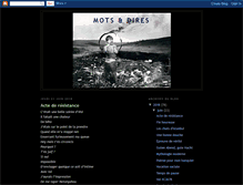 Tablet Screenshot of motsetdires.blogspot.com