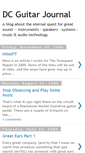Mobile Screenshot of dcguitarjournal.blogspot.com