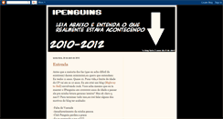 Desktop Screenshot of ipenguinsnews.blogspot.com