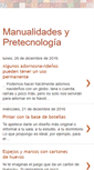 Mobile Screenshot of manualidadesypretecnologia.blogspot.com