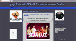 Desktop Screenshot of igrejabatista-sfa-mt.blogspot.com