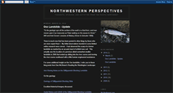 Desktop Screenshot of northwesternperspectives.blogspot.com