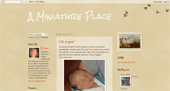 Desktop Screenshot of aminiatureplace.blogspot.com