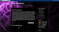 Desktop Screenshot of ladygrouchmacbeth.blogspot.com