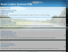 Tablet Screenshot of brown-leather-sectional-sofa.blogspot.com