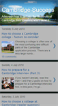 Mobile Screenshot of cambridgesuccess.blogspot.com