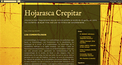 Desktop Screenshot of hojarasca-crepitar.blogspot.com
