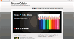 Desktop Screenshot of montecristo-fbt.blogspot.com
