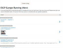Tablet Screenshot of escpeurope-running.blogspot.com